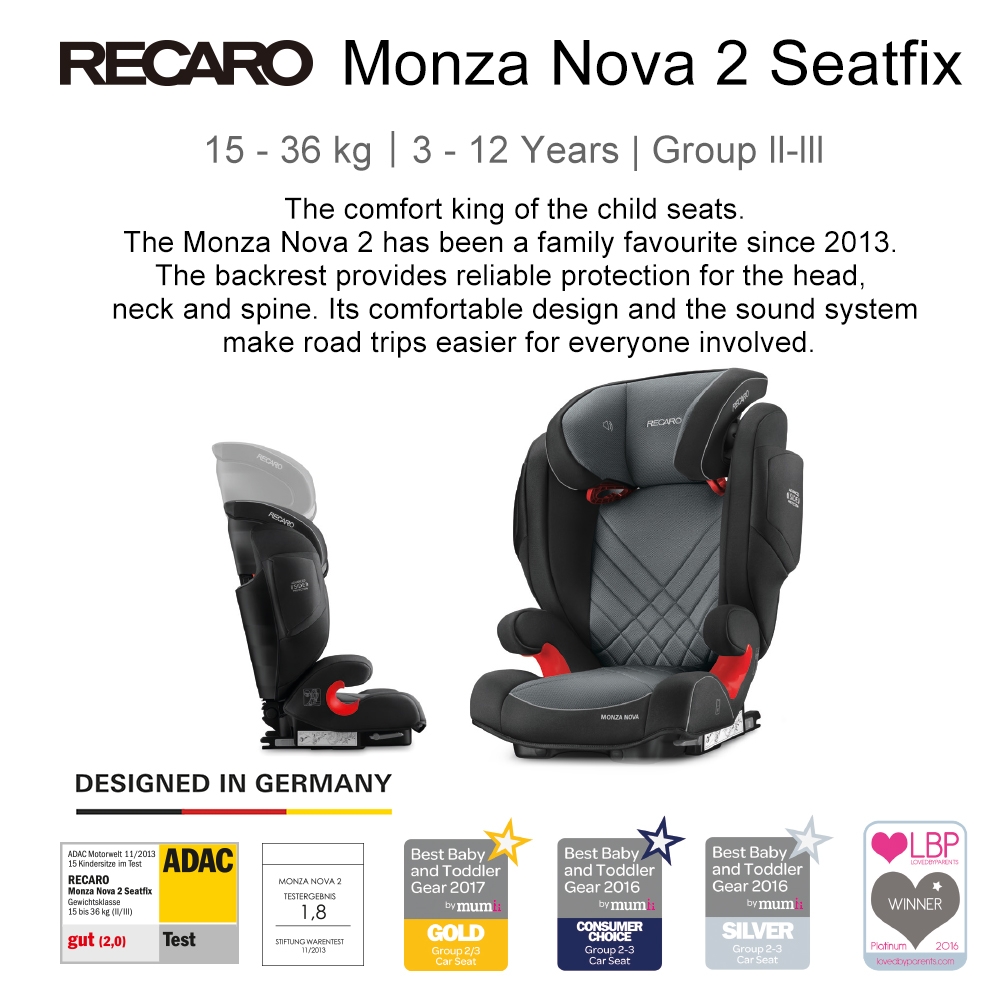 Seat Recaro Monza Nova Review Recaro Car Seat Monza Nova