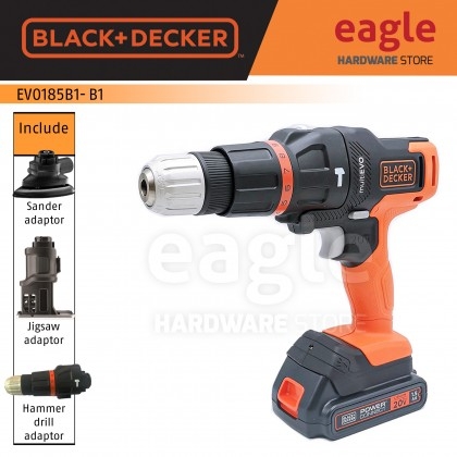 BLACK+DECKER Multievo Multi-tool 2-Gear Hammer Attachment