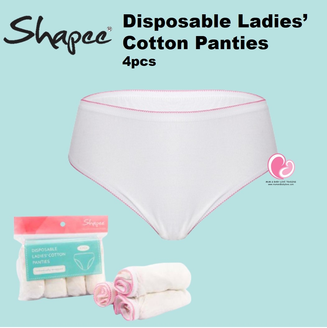Lunavie Disposable Maternity Panties/ Brief 5pcs/Pack (M/ L or XL/ XXL)