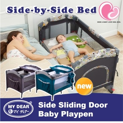 Baby Cot Bed baby side bed Folding baby bed portable crib katil