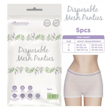 Buy Mumandbabylove Shapee Disposable Ladies' Cotton Panties ( M / L / XL /  XXL ) 4pcs