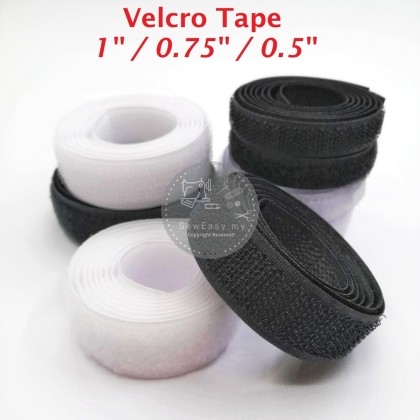 Meter) Velcro Tape Langsir Pelekat Kasut Magic Valcro Tape with