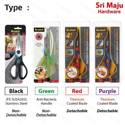 3M Introduces Scotch™ Anti-Bacterial Premium Kitchen Scissors and Scotch™  Detachable Titanium Kitchen Scissors that Prevent Cross-Contamination  During Food Preparation - Mini Me Insights