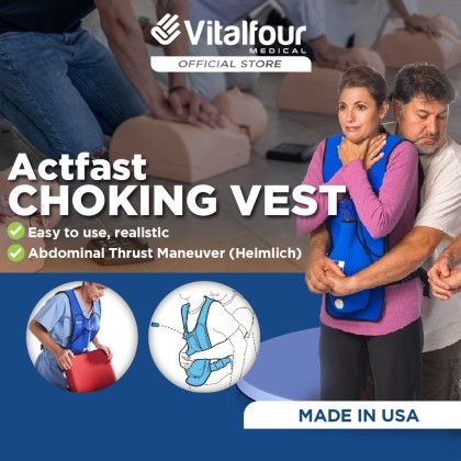 First Aid Model Anti Choking Trainer Heimlich Training Vest For
