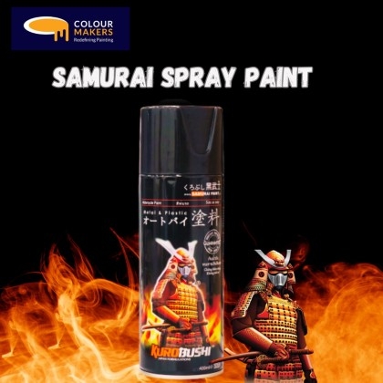 How to achieve chrome gold using spray paints (Samurai Paint) 