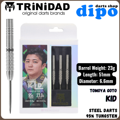 TRiNiDAD PRO KID ( Tomoya Goto model ) - TRiNiDAD Steel Darts 