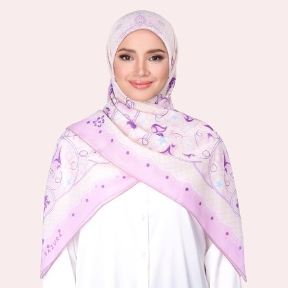 TUDUNG FAZURA DUSTY PINK