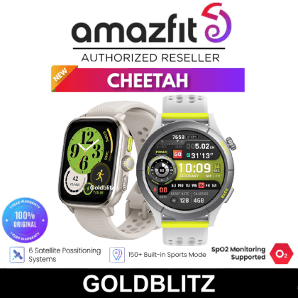 Amazfit Cheetah Round 1.39 Square 1.75 GPS AMOLED Running Watch Chat AI  Coaching Music Sport Smartwatch