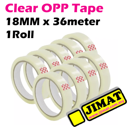 OPP Transparent Tape 18MM X 40Y cellophane tape clear