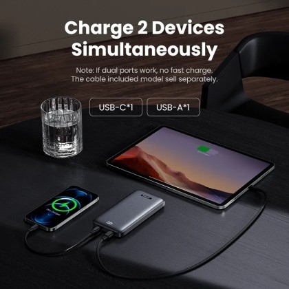 UGREEN 20W PD QC 3.0 Fast Charging PowerBank 10000mAh Charger Power Bank  Mobile Android iPhone 14 Pro Max iPad Pro Air, UGREEN Malaysia