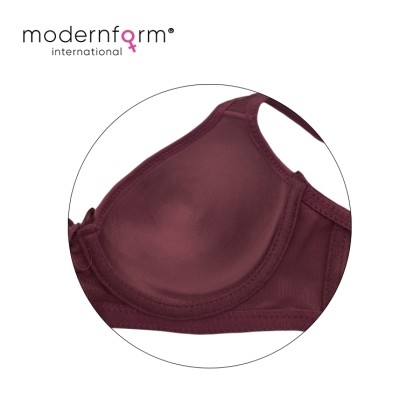 Modernform New Fashion Design Bra Cup C/D Wired 3/4 Cup Women