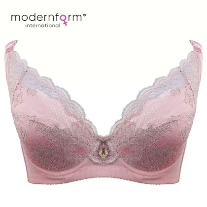 Modernform Women Bra Cup C/D V Deep Fashion Lace(P0189)