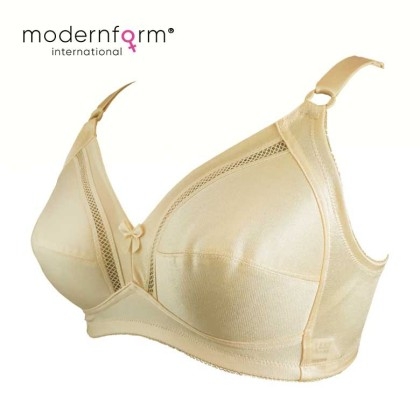 Modernform Bra C Cup Non-Wired Mama Bra Full Coverage and Support (M101）
