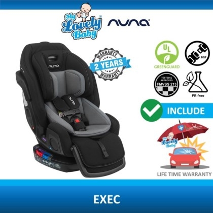 Nuna Exec Convertible Car Seat  My Lovely Baby - Baby Shop Retail