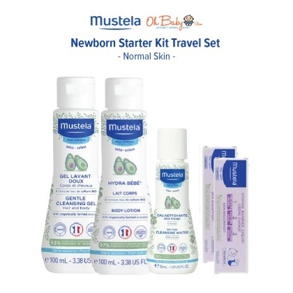 Mustela Newborn Starter Kit (Normal Skin)  Oh Baby Store l Best Baby Store  Malaysia