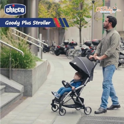 Chicco Goody Plus Auto Fold Stroller For Baby 0-22kg