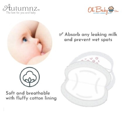 Autumnz Lacy Deluxe Disposable Breastpads - Baby Needs Online Store Malaysia