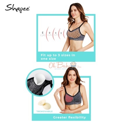 Shapee - Seamless Sassy Nursing Bra