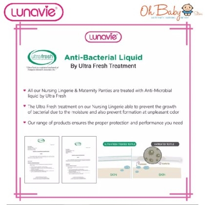 Lunavie Convertible Moulded Nursing Bra - Grey