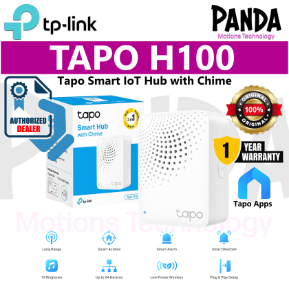 TP-Link Tapo Smart Hub with Chime (Tapo H100)
