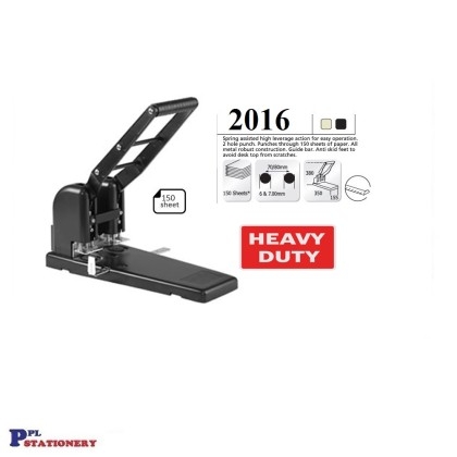 KANGARO 1620 HEAVY DUTY 2 HOLE PUNCHER (160 SHEET) [3 UNIT/CTN] - Seet  Office Supplies Malaysia