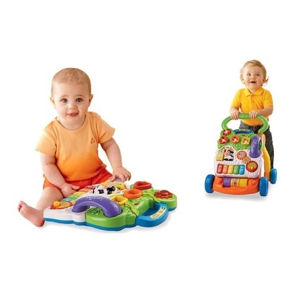 Vtech sit stand activity walker piano