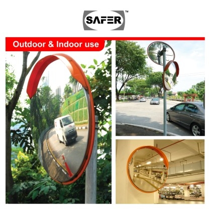 32 Outdoor Stainless Steel Road Mirror