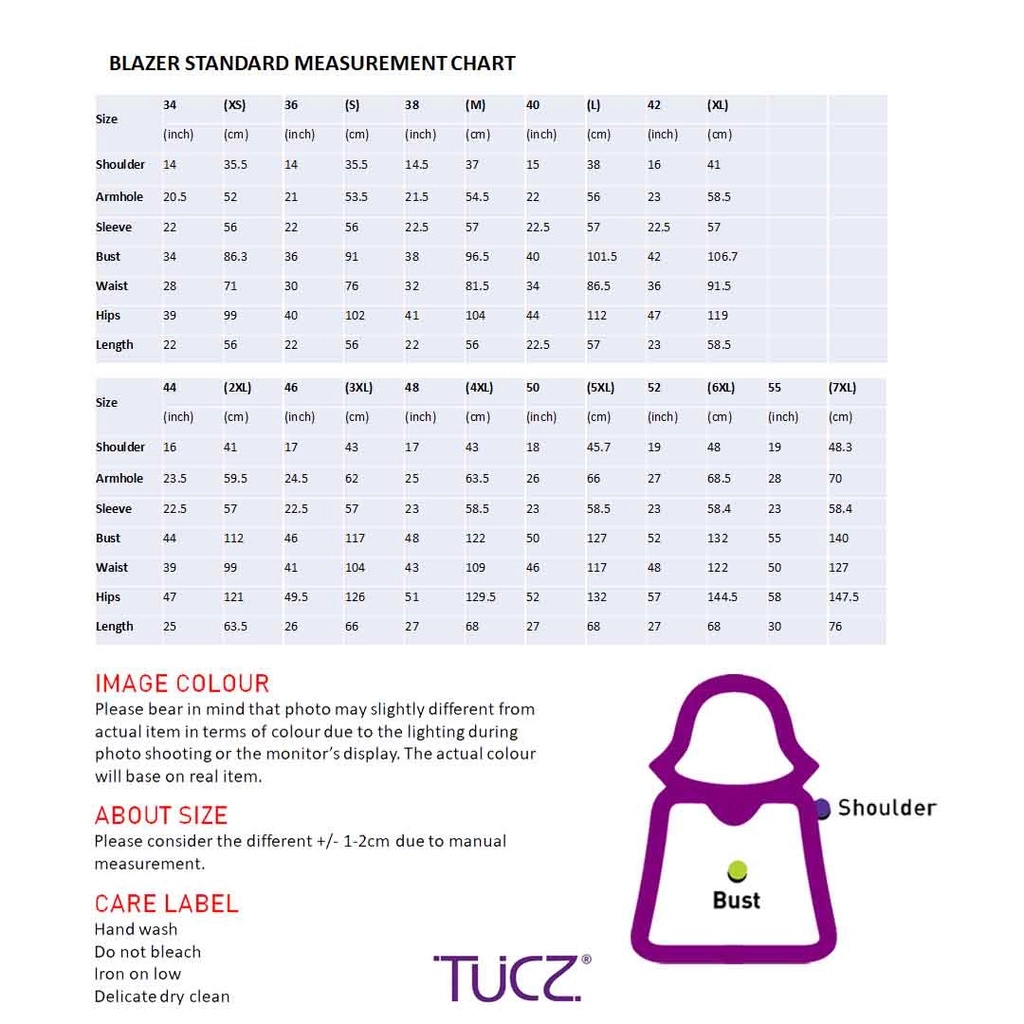 TUCZ PLUS SIZE BLAZE