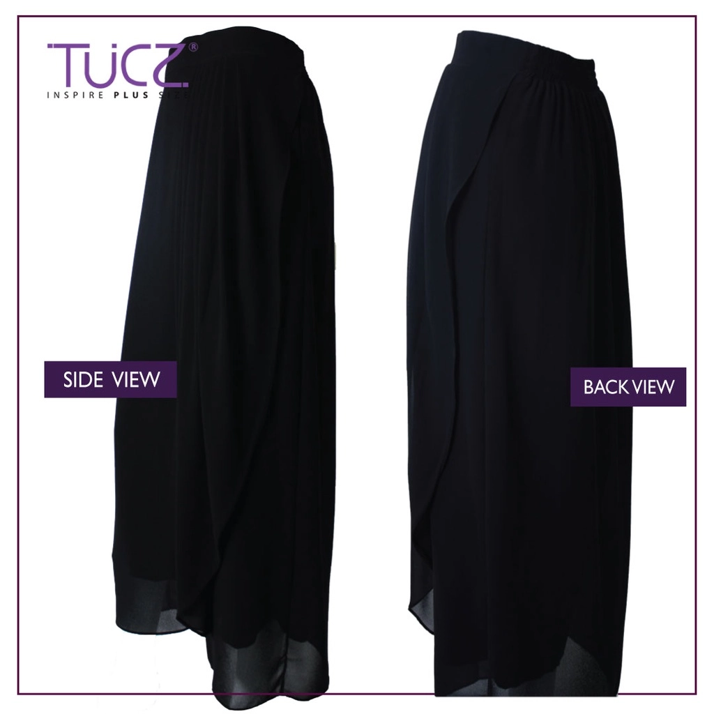 TUCZ CHIFFON BLACK A-2