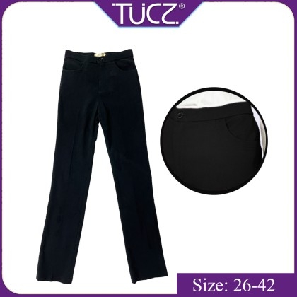 Regular Fit Regular Length Polyester Women's Trousers