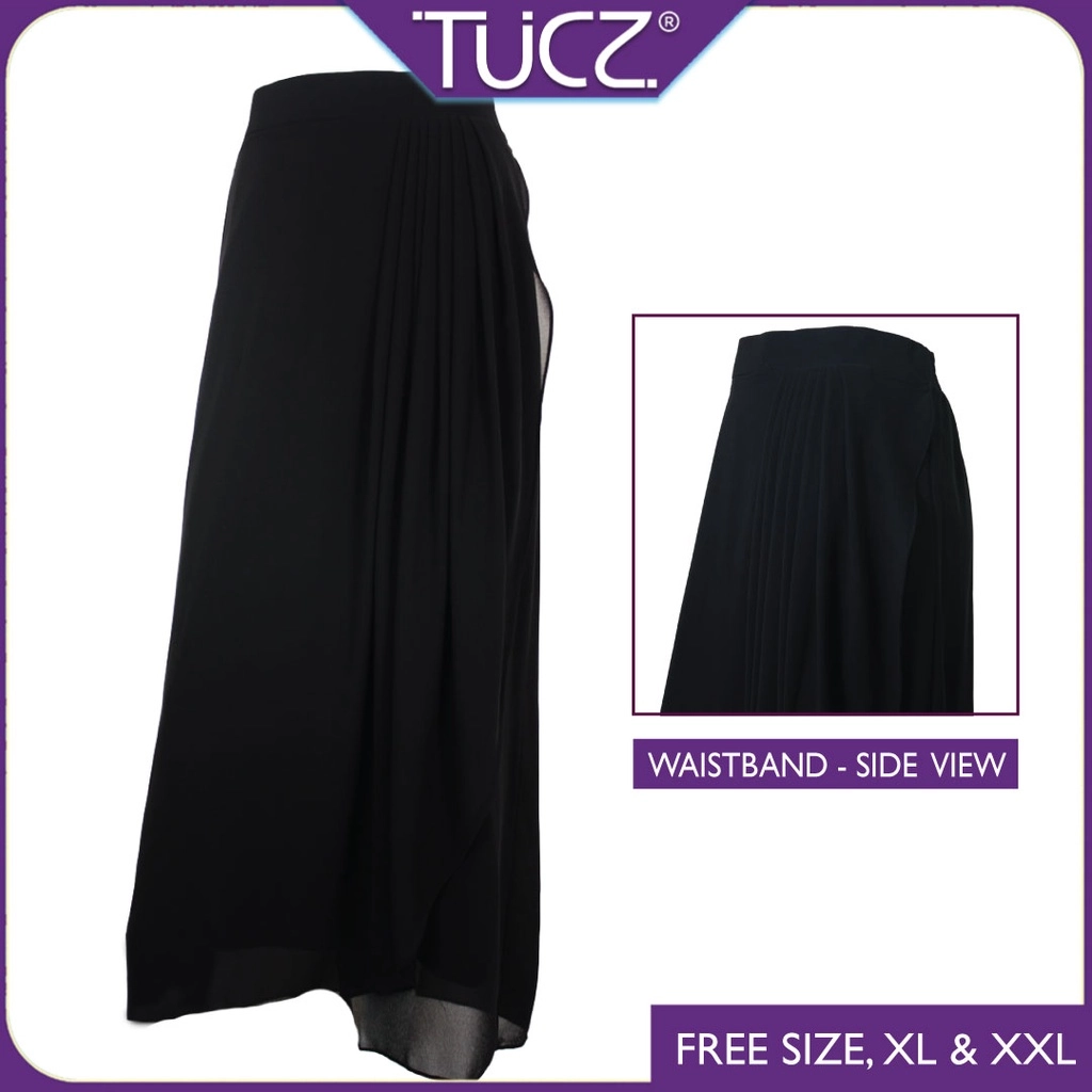 TUCZ CHIFFON BLACK A-1