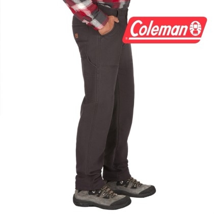 Coleman Men's Bonded Fleece Lined Tear Resistant Comfort Stretch