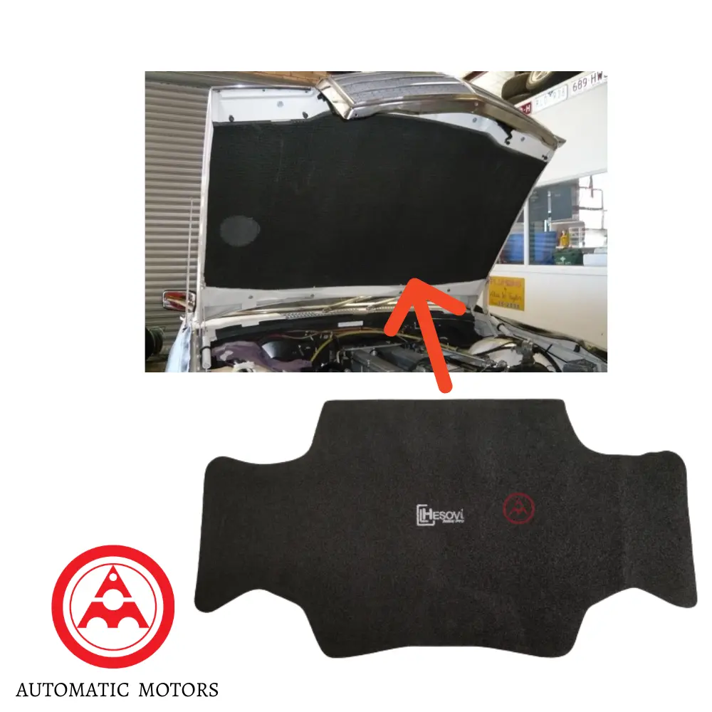 Bonnet Foam Mercedes-2