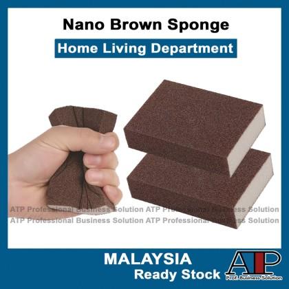 2Pcs Magic Cleaning Sponge Brush with Handle Cleans Kitchen Nano Emery –  LYHOE