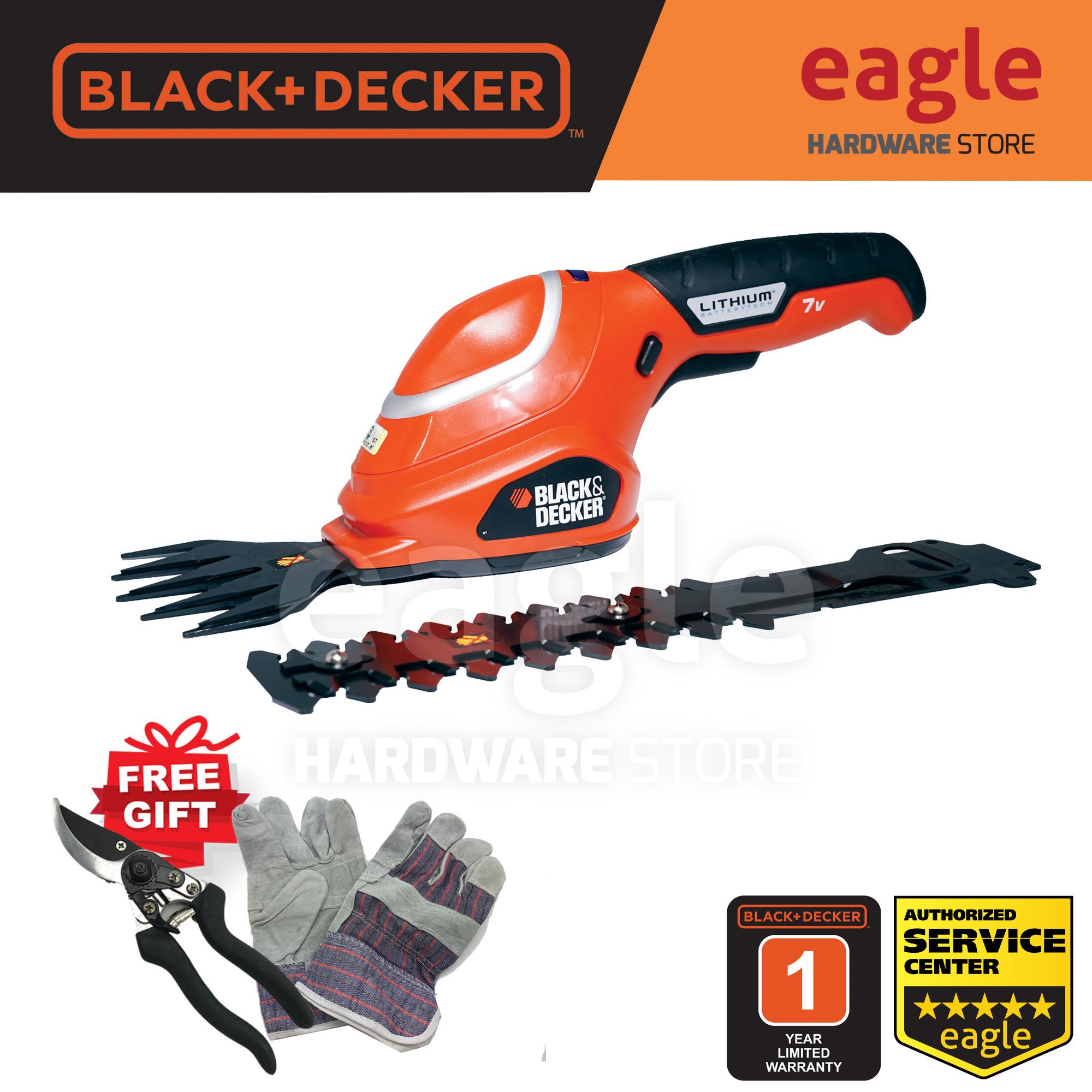 Black and Decker GSL700 7v Cordless Shrub Shears