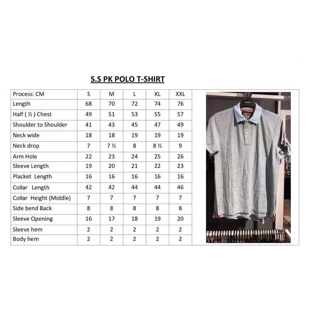 HANZO Men Polo Shirt-2