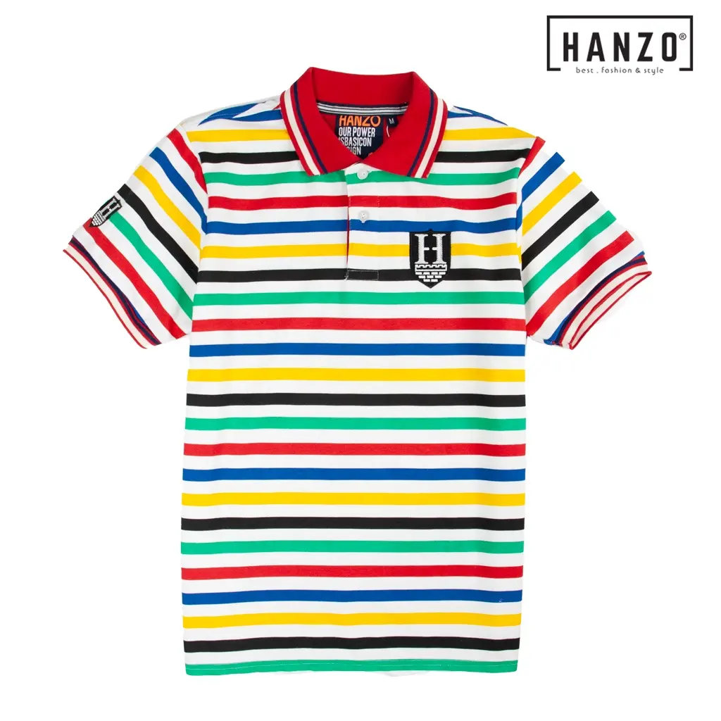 HANZO Men Polo Shirt-1