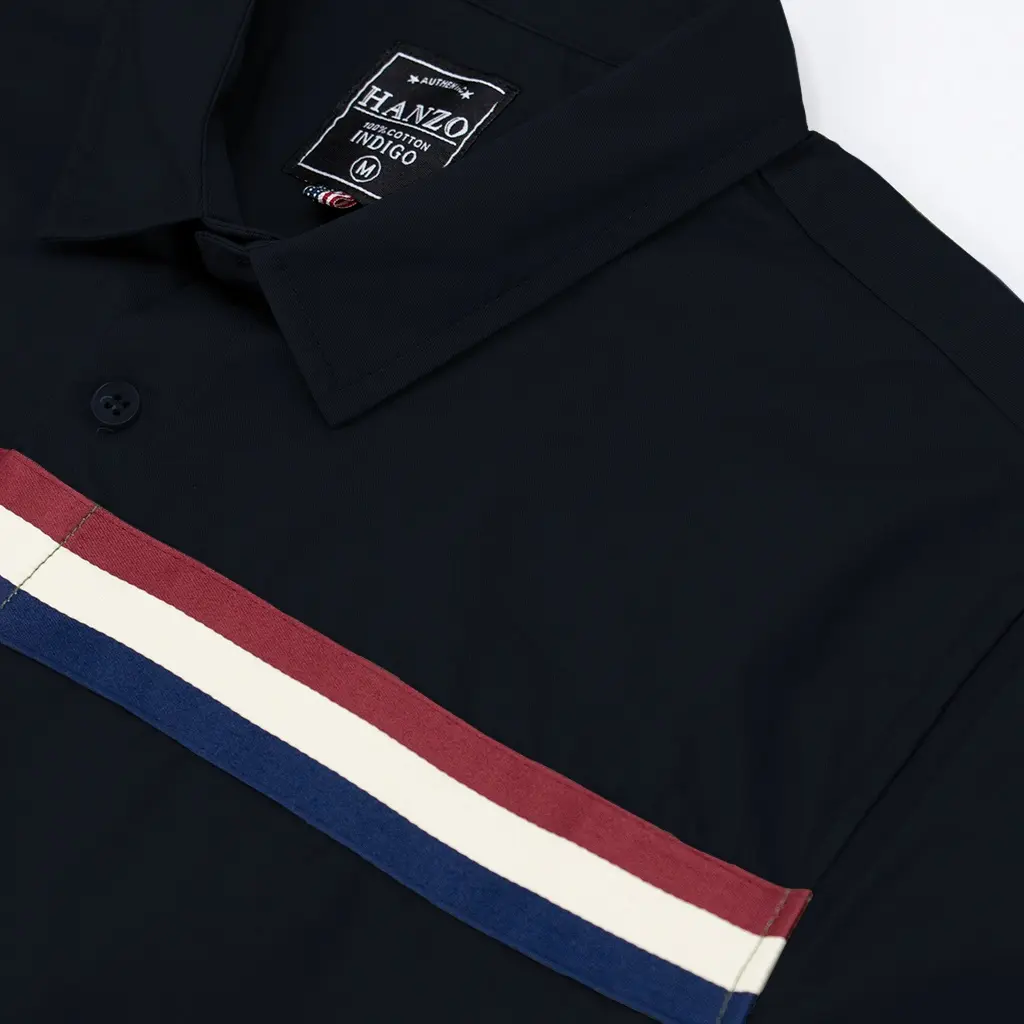 HANZO Men Shirt Shor-2