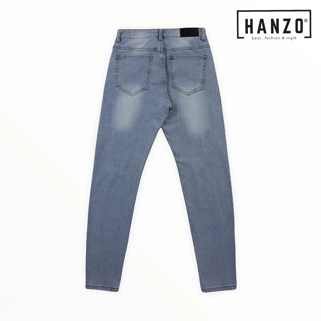 HANZO Men Ripped Ski-2
