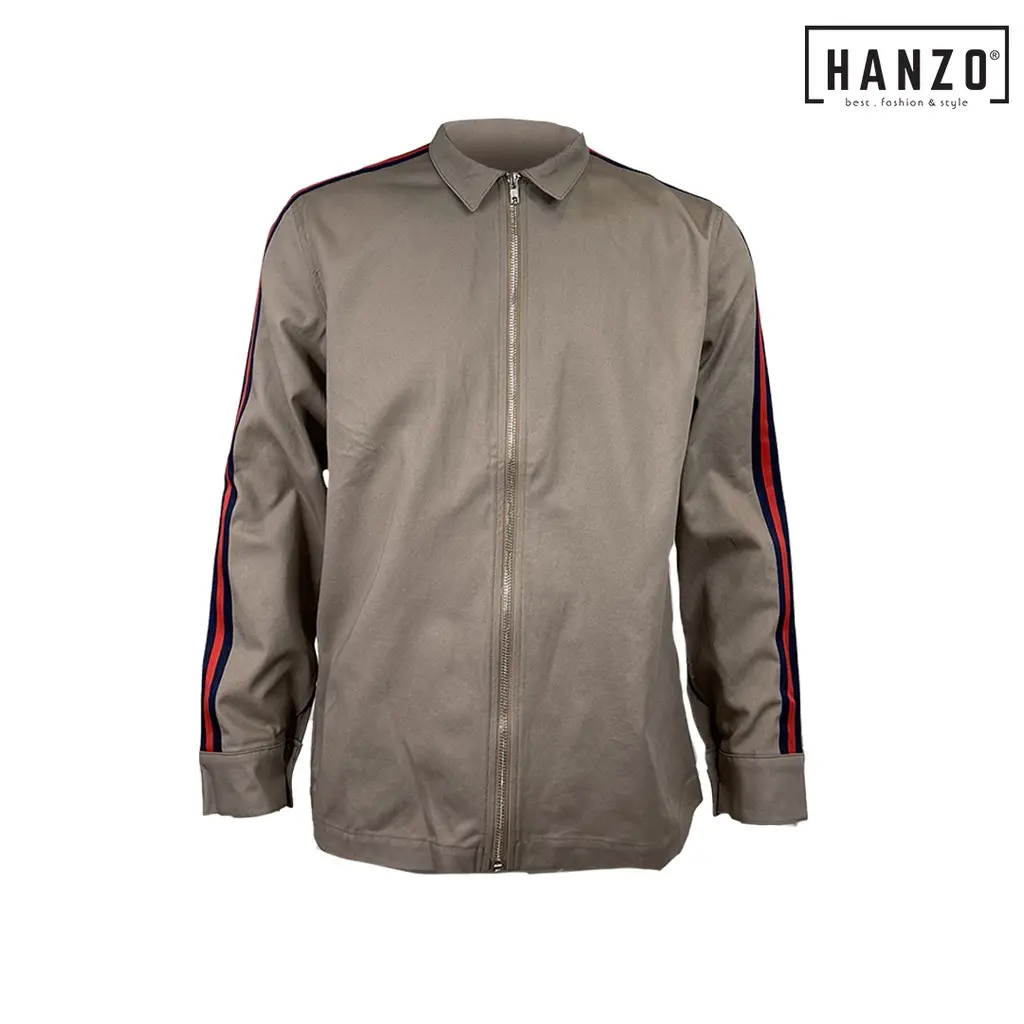 HANZO Men Casual Zip-1