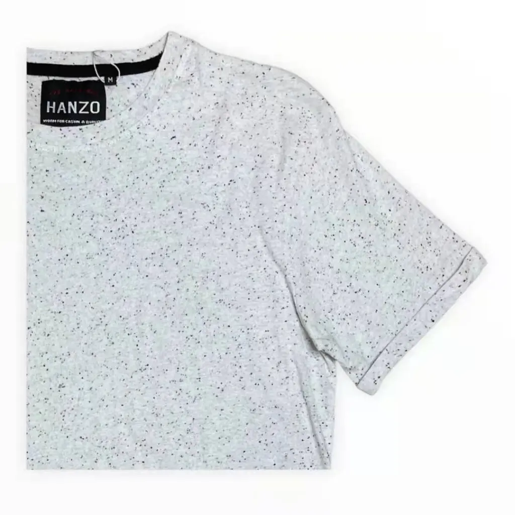 HANZO Men Basic Tee-2