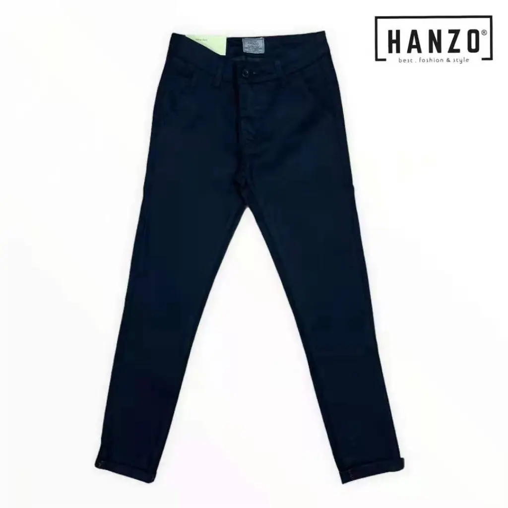 HANZO Men Skinny Lon-1