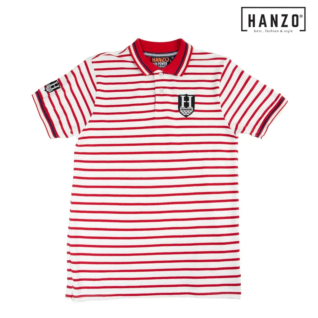 HANZO Men Polo Shirt-1