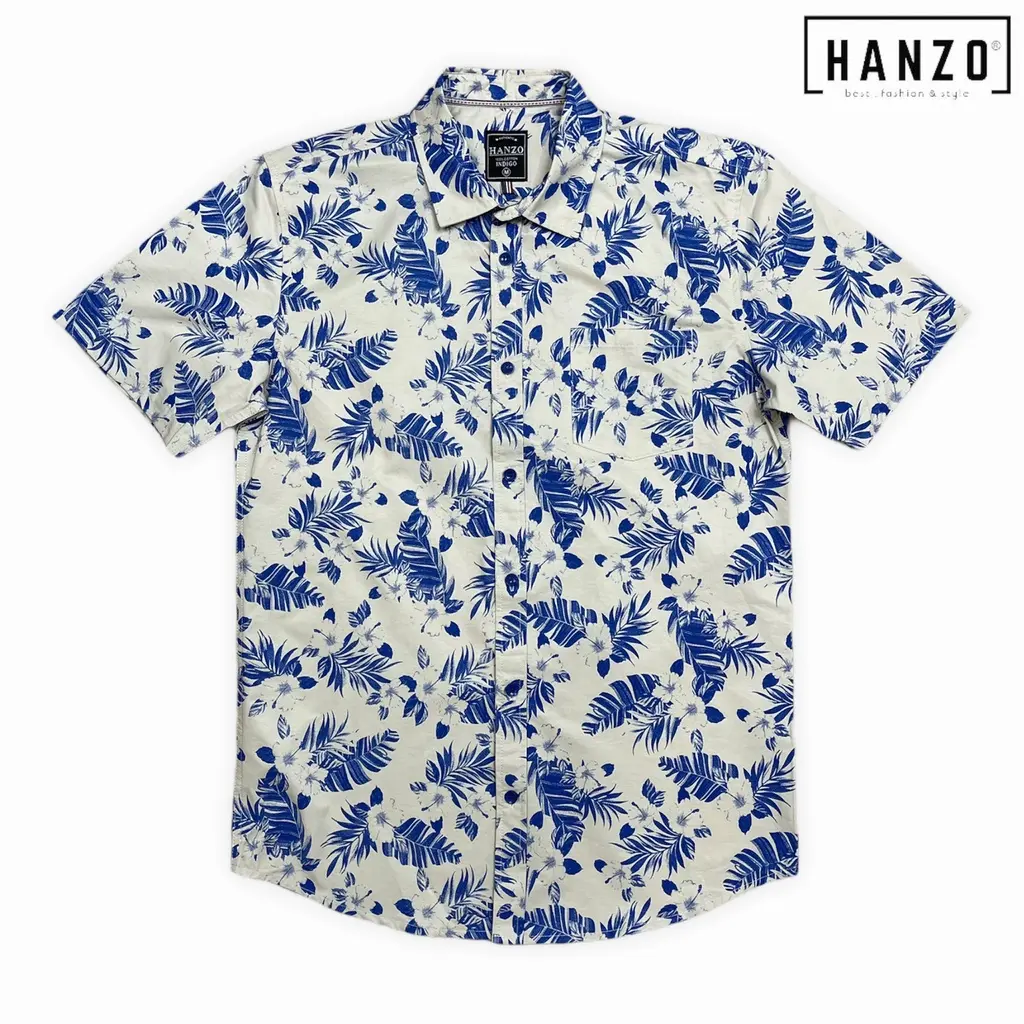 HANZO Men Shirt Shor-1