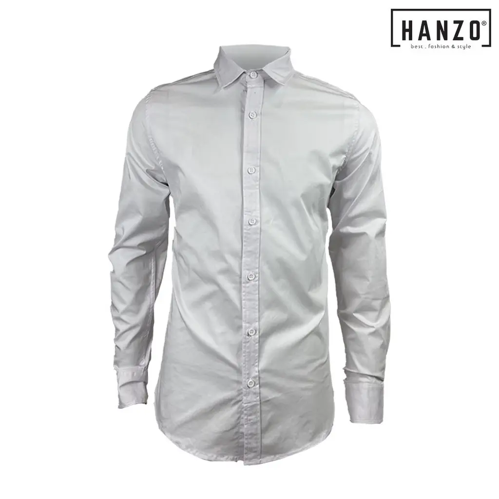 HANZO Men Casual Lon-1