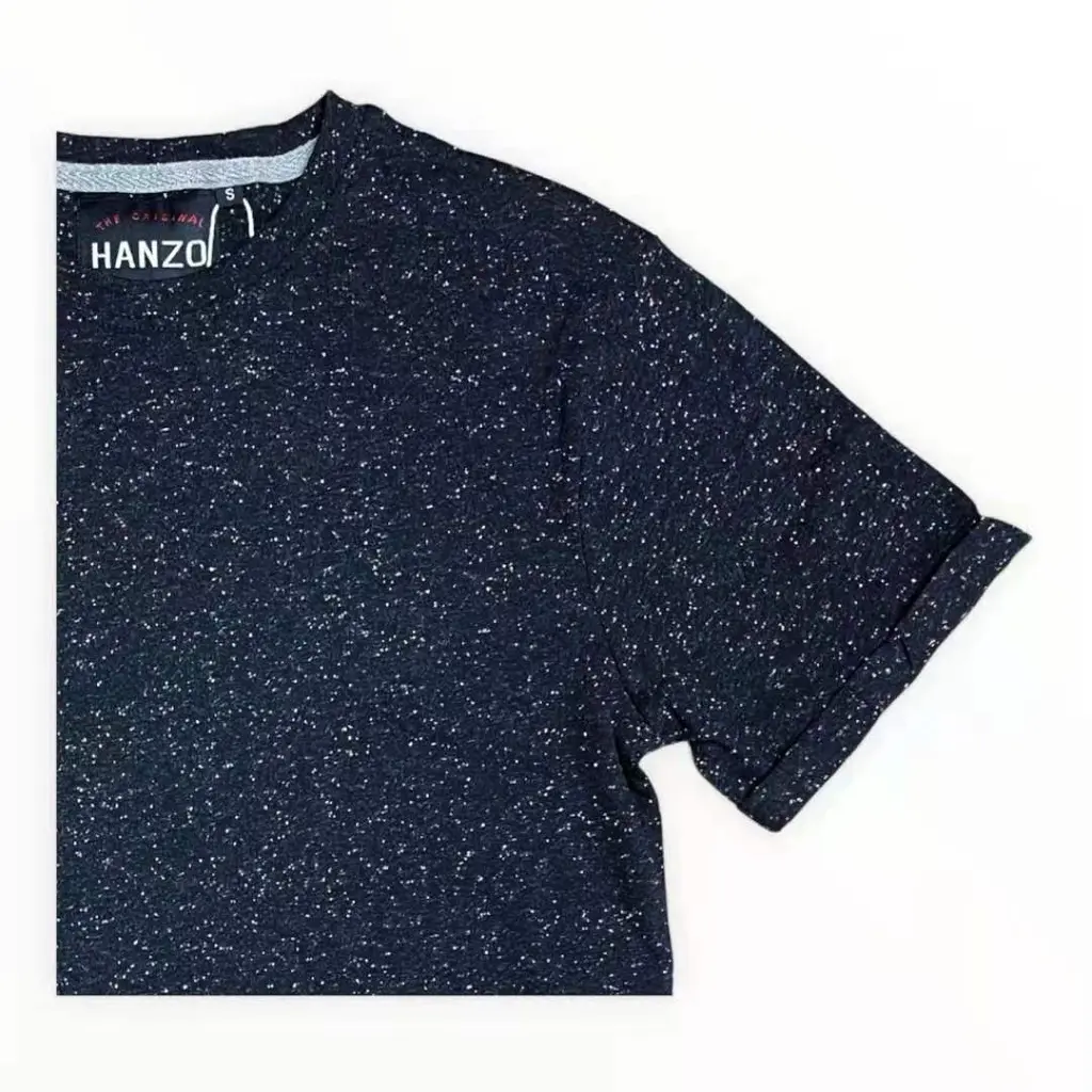 HANZO Men Basic Tee-2