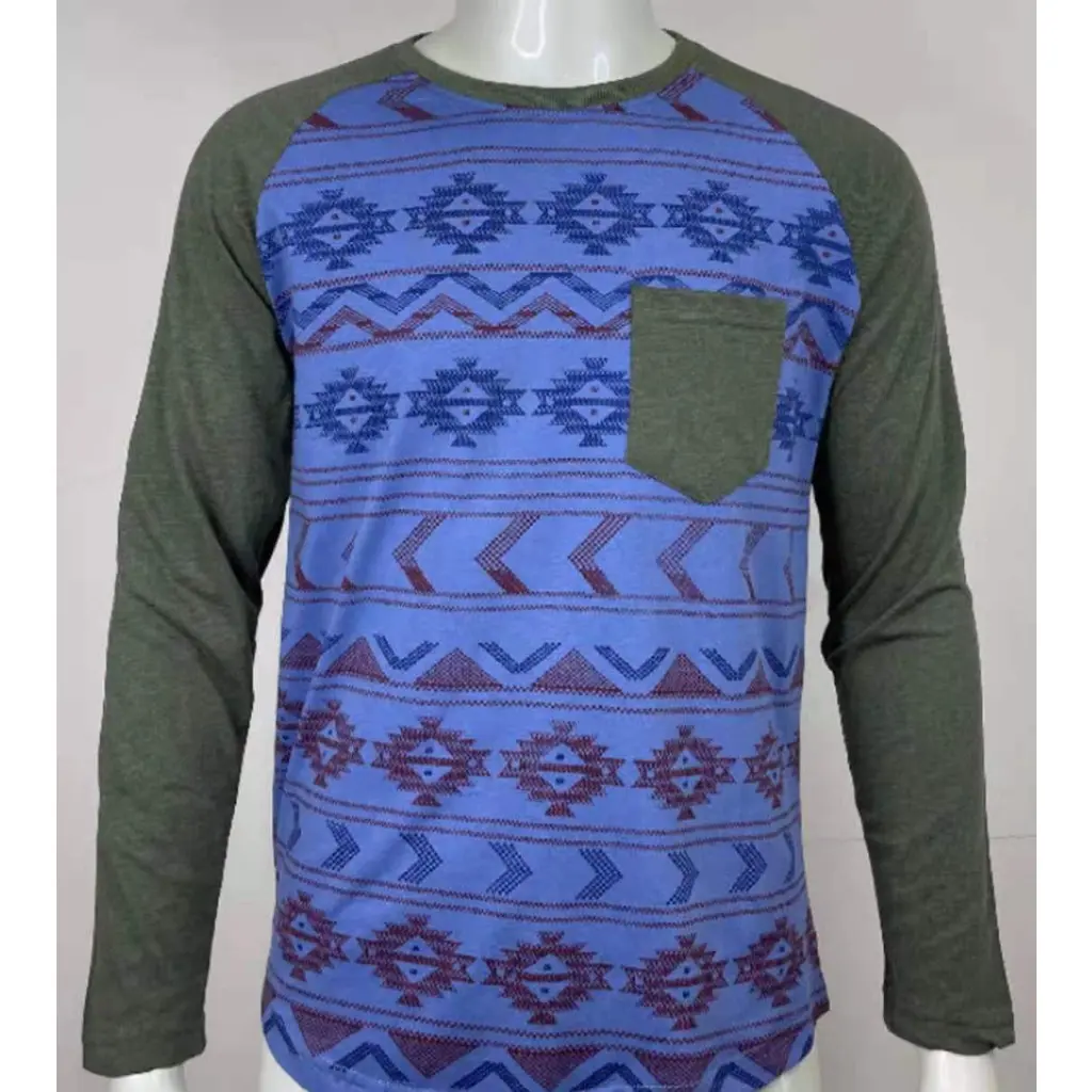 HANZO Men Long Sleev-1