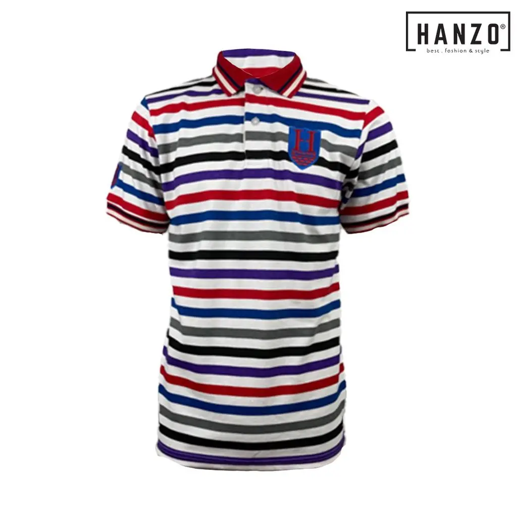 HANZO Men Polo Shirt-1