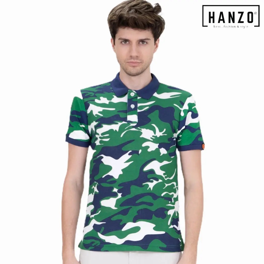 HANZO Men Polo Shirt-1