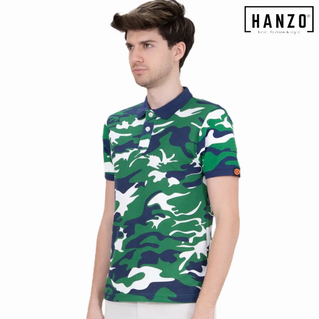 HANZO Men Polo Shirt-2